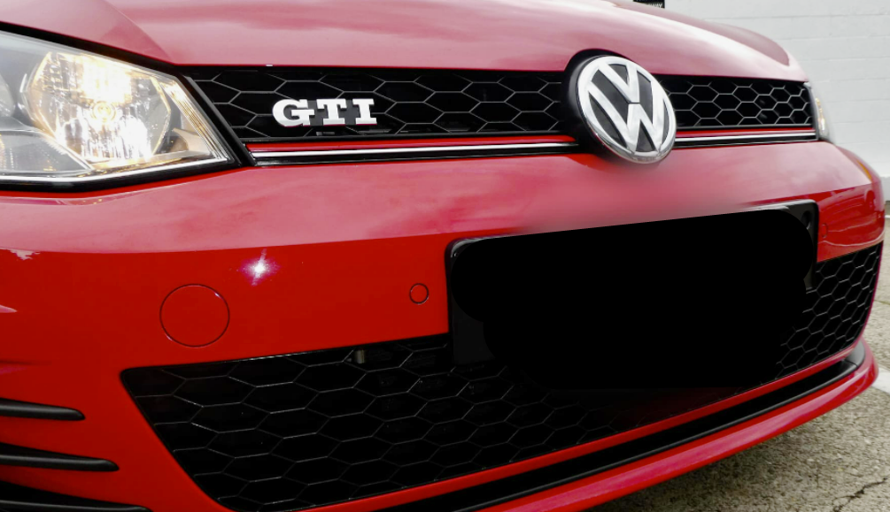 ABS Glossy Black Front Grille For VOLKSWAGEN【Golf 7 GTI】2012-17 (6575533817930)