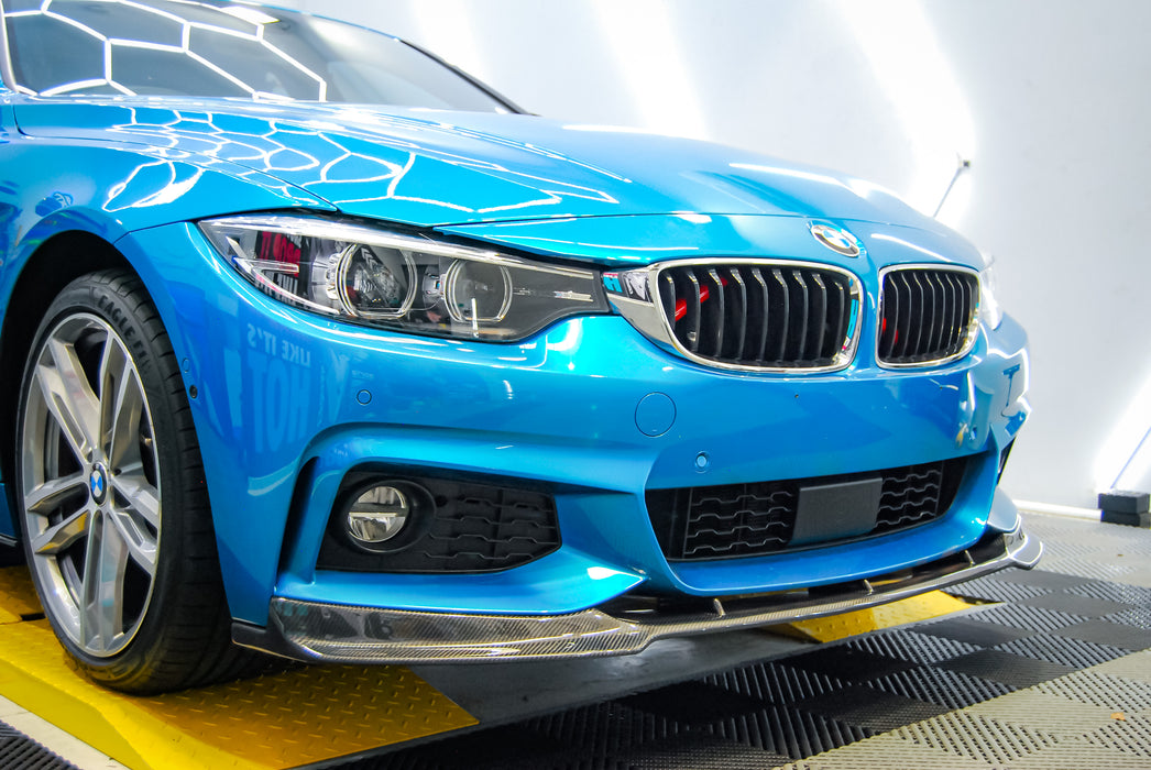 Carbon Fibre Front Bumper Lip for BMW 4 Series【F32 F33 F36 M Sport】【FD Type】