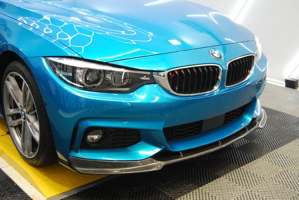 Carbon Fibre Front Bumper Lip for BMW 4 Series【F32 F33 F36 M Sport】【FD Type】