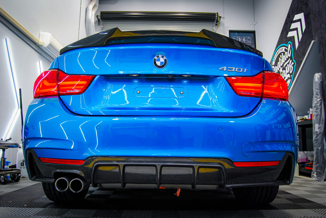 CARBON FIBRE REAR BOOT SPOILER FOR BMW 4 SERIES【F36 440i 435i 430i 428i 420i/d】【M4】