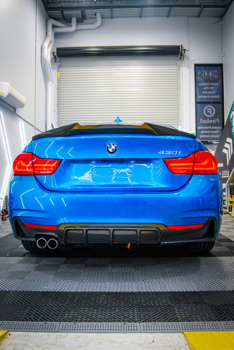 CARBON FIBRE REAR BOOT SPOILER FOR BMW 4 SERIES【F36 440i 435i 430i 428i 420i/d】【M4】