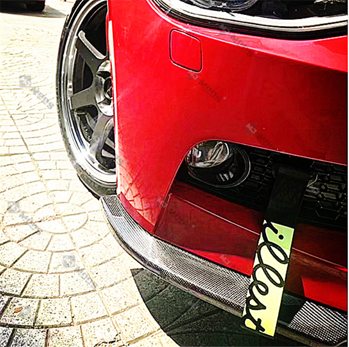 Carbon Fibre Front Bumper Lip for BMW 1 Series【F20 116/118/125 M Sport & M135】【2011-2015】PRE (4320994820170)