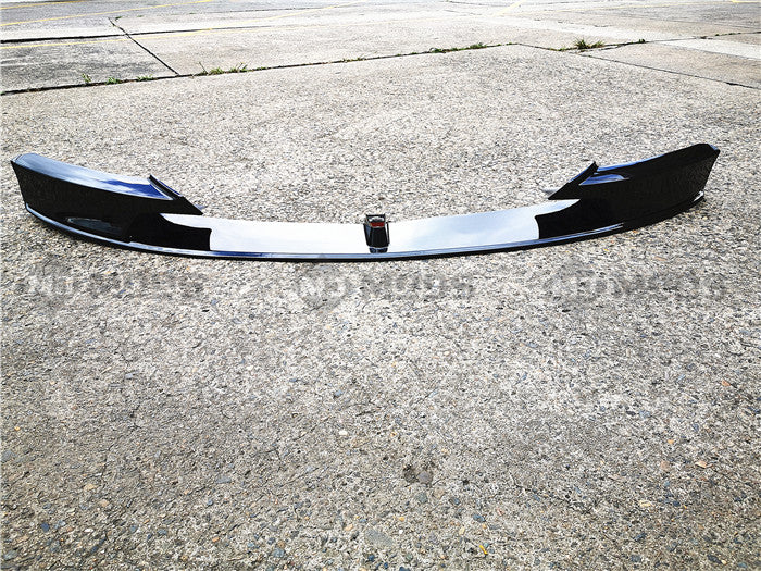 ABS Glossy Black Front Bumper Lip for BMW【F30 F31 M SPORT】340i 335i 330i 328i (4812095127626)
