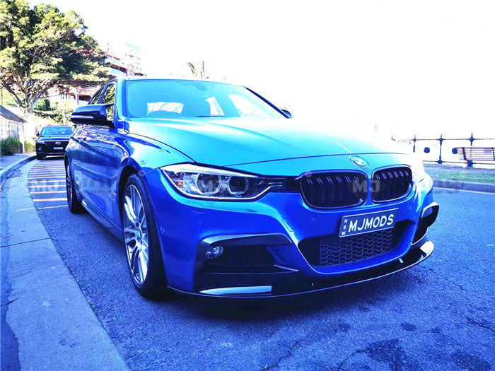 ABS Glossy Black Front Bumper Lip for BMW【F30 F31 M SPORT】340i 335i 330i 328i (4812095127626)