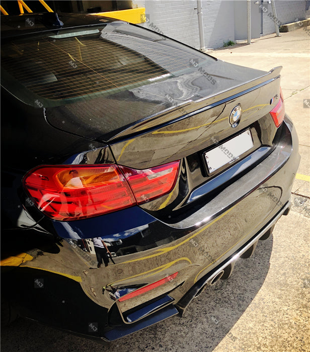 Carbon Fibre Rear Boot Spoiler Fit for BMW M Series【F82 M4】【CS style】 (4902519767114)