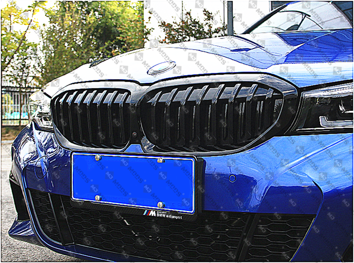 ABS Glossy Black Front Grille Fit for BMW【G20/G21 M340 330/320】【Single — MJ  Mods