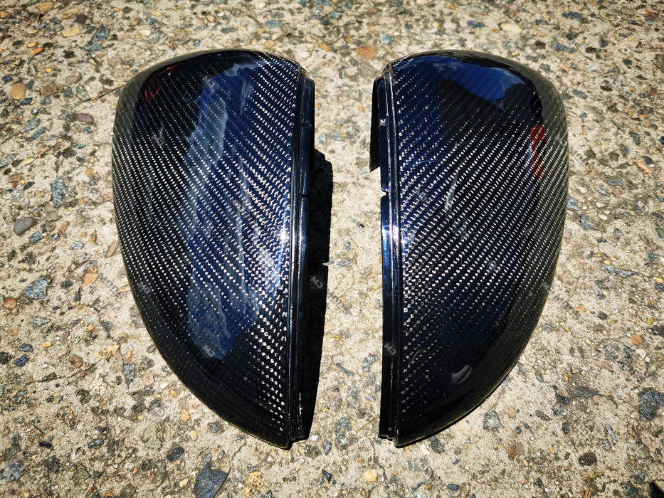 Carbon Fibre Mirror Cover For Volkswagen VW GOLF 7 7.5 MK 7 MK 7.5 Replacement (3790768603210)