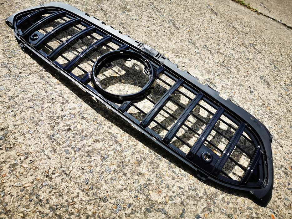 Grille For MERCEDES BENZ A Class【W177 A180/200/250 A35 A45】【2018+】【GT BK】 (4169084239946)