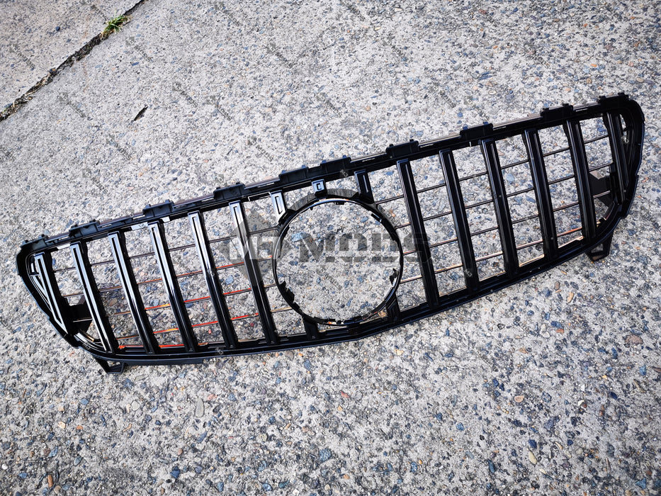 ABS Front Grille For MERCEDES BENZ【W176 A180/200/250 A45 AMG】16-18【GT BK】 (4748301631562)