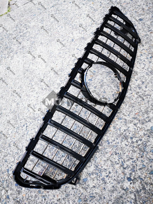 ABS Front Grille For MERCEDES BENZ【W176 A180/200/250 A45 AMG】16-18【GT BK】 (4748301631562)