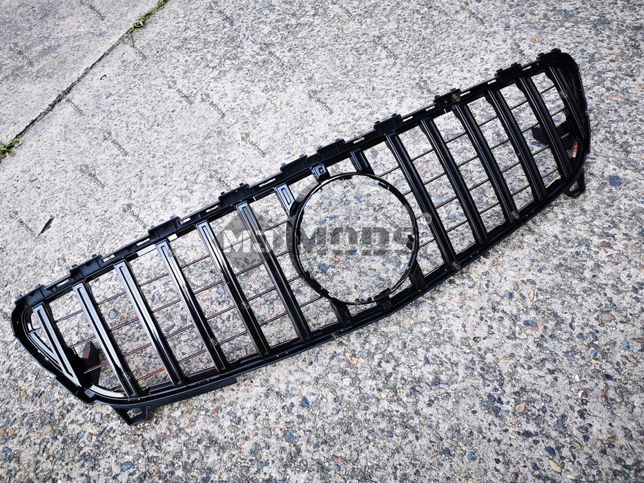 ABS Front Grille For MERCEDES BENZ【W176 A180/200/250 A45 AMG】16-18【GT BK】 (4748301631562)