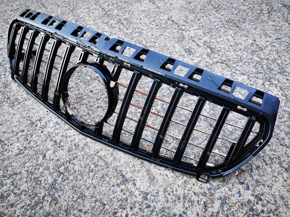 ABS Front Grille For MERCEDES BENZ【W176 A180/200/250 A45 AMG】12-15【GT BK】 (6575523037258)