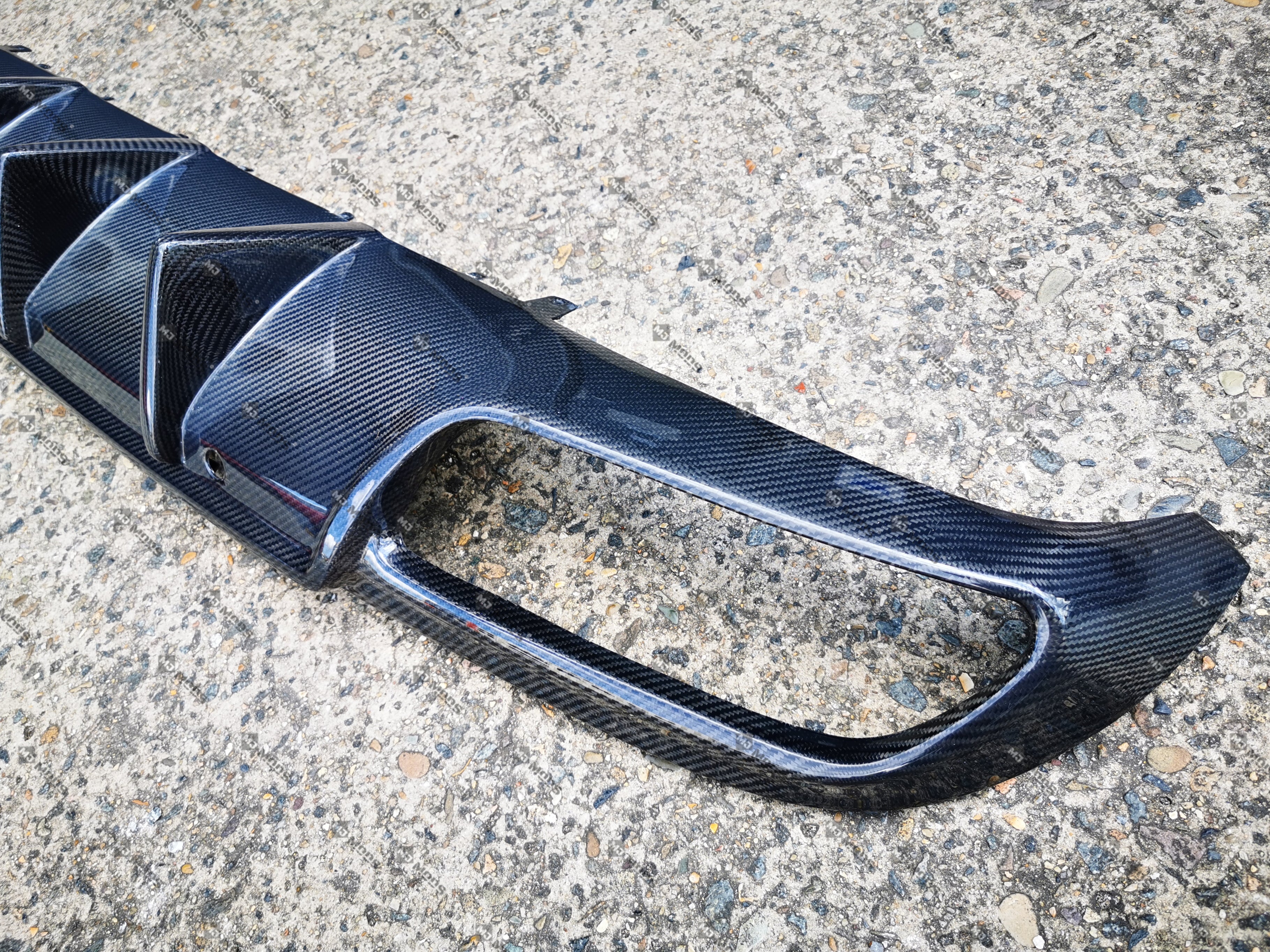 Carbon Fibre Rear Diffuser For MERCEDES BENZ【C205/A205】【C200/220/250/3 ...