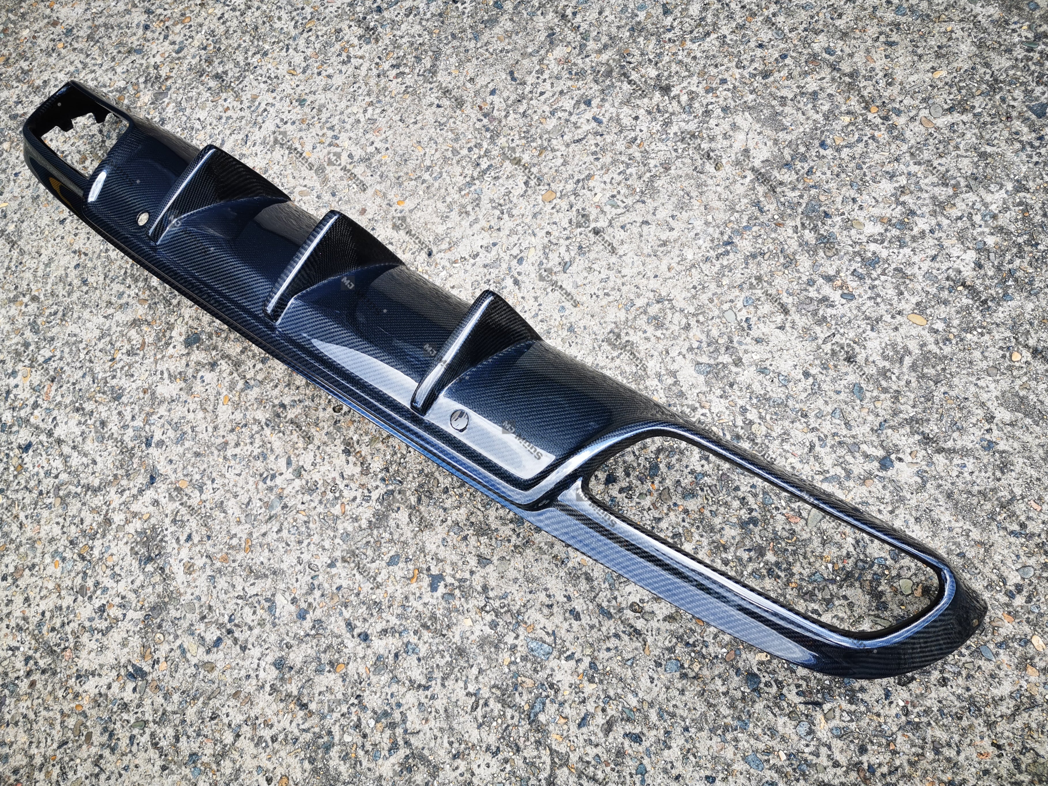 Carbon Fibre Rear Diffuser For MERCEDES BENZ【C205/A205】【C200/220/250/3 ...