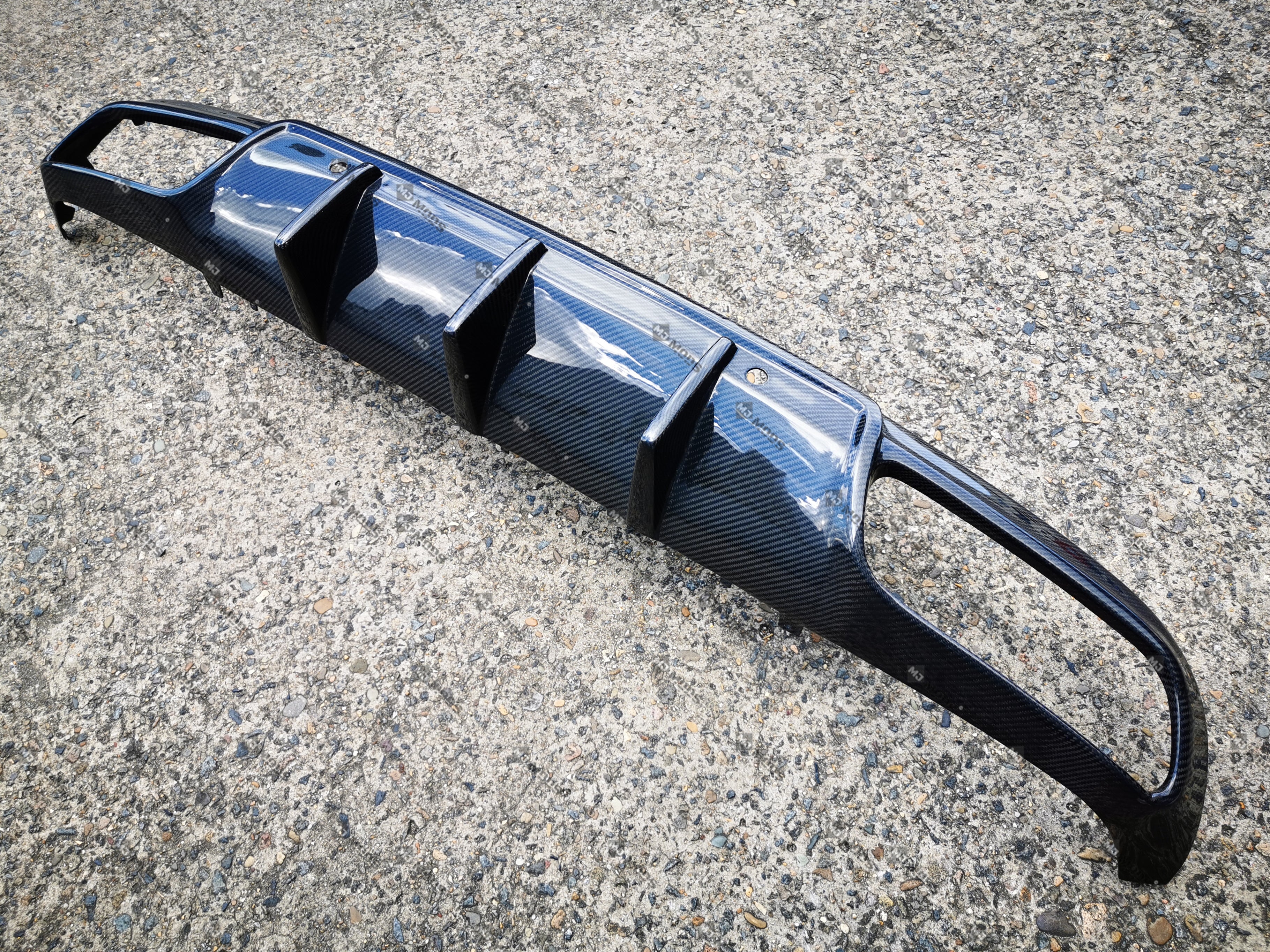 Carbon Fibre Rear Diffuser For MERCEDES BENZ【C205/A205】【C200/220/250/3 ...