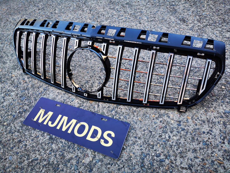 ABS Front Grille For MERCEDES BENZ【W176 A180/200/250 A45 AMG】12-15【GT SV】 (6577274880074)