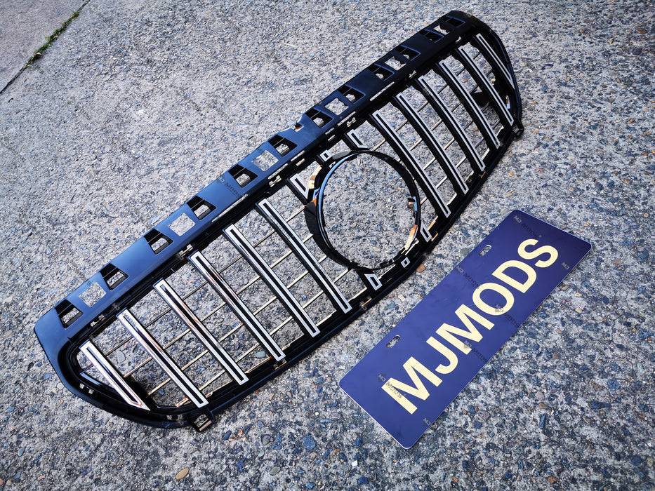 ABS Front Grille For MERCEDES BENZ【W176 A180/200/250 A45 AMG】12-15【GT SV】 (6577274880074)