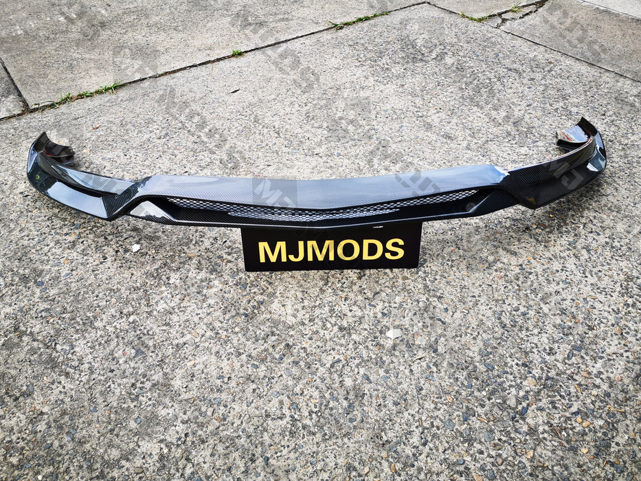 Carbon Fibre Front Lip For MERCEDES BENZ【C117 X117】【CLA45 200/220/250 AMG】13-16【R1】 (3787533451338)