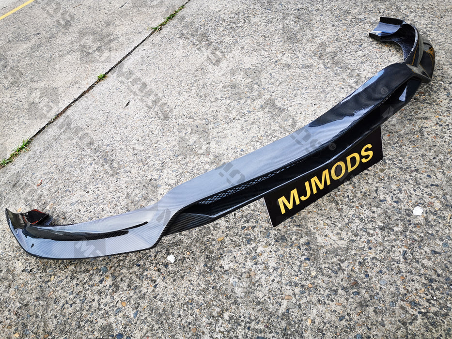 Carbon Fibre Front Lip For MERCEDES BENZ【C117 X117】【CLA45 200/220/250 AMG】13-16【R1】 (3787533451338)