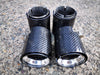 Glossy Black Carbon Fibre Exhaust Tips fit for F80 F82 F83 F87 M2 M3 M4 4 Pieces (4759334486090)