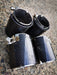 Glossy Black Carbon Fibre Exhaust Tips fit for F80 F82 F83 F87 M2 M3 M4 4 Pieces (4759334486090)