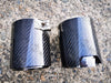 Glossy Black Carbon Fibre Exhaust Tips fit for F80 F82 F83 F87 M2 M3 M4 4 Pieces (4759334486090)