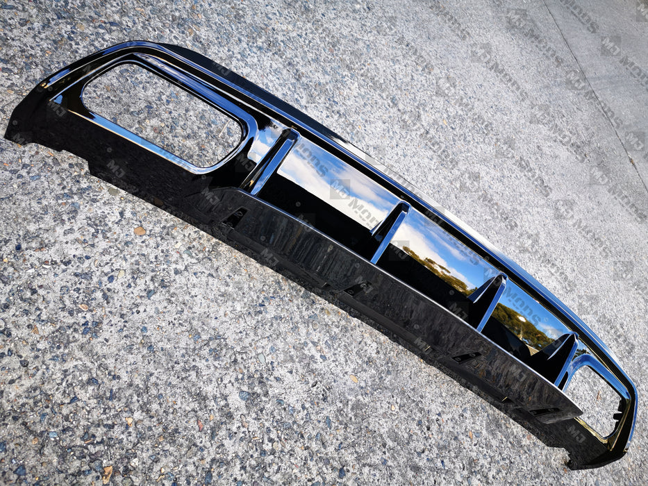 ABS Glossy Black Rear Diffuser For MERCEDES BENZ【W176 A45 AMG A180/200/250 AMG Bumper】 (4153144115274)
