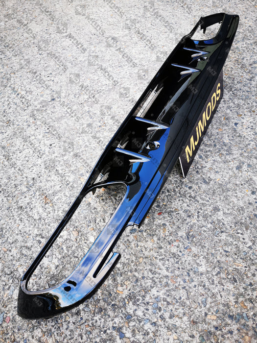 ABS Rear Diffuser For MERCEDES BENZ【W205/S205 C200/220/250/300/350 AMG C43 C63】4 Door【C63 S Style】 (4757435482186)