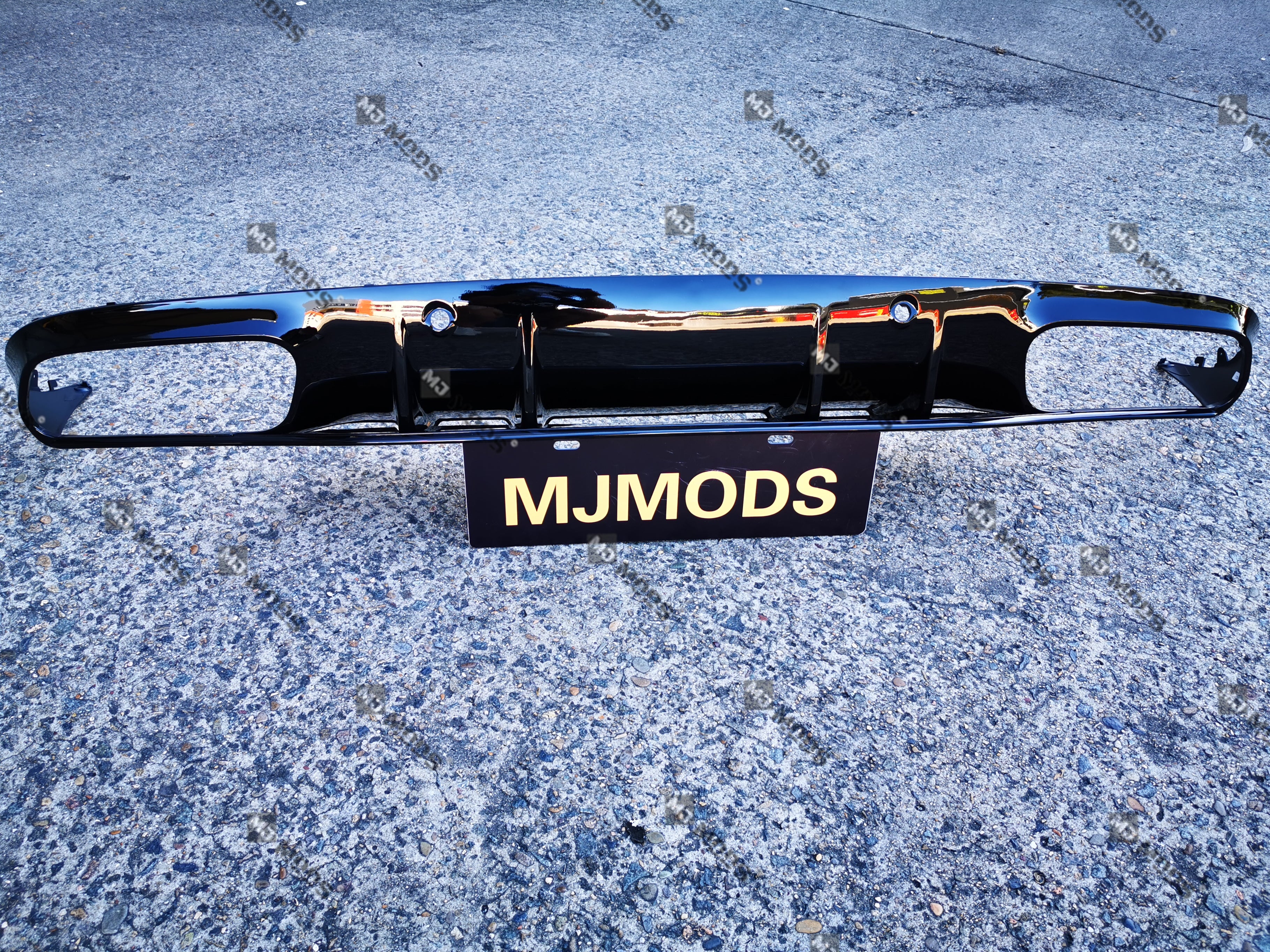 ABS Rear Diffuser For MERCEDES BENZ【C205/A205】【C200/220/250/300/350 AM ...