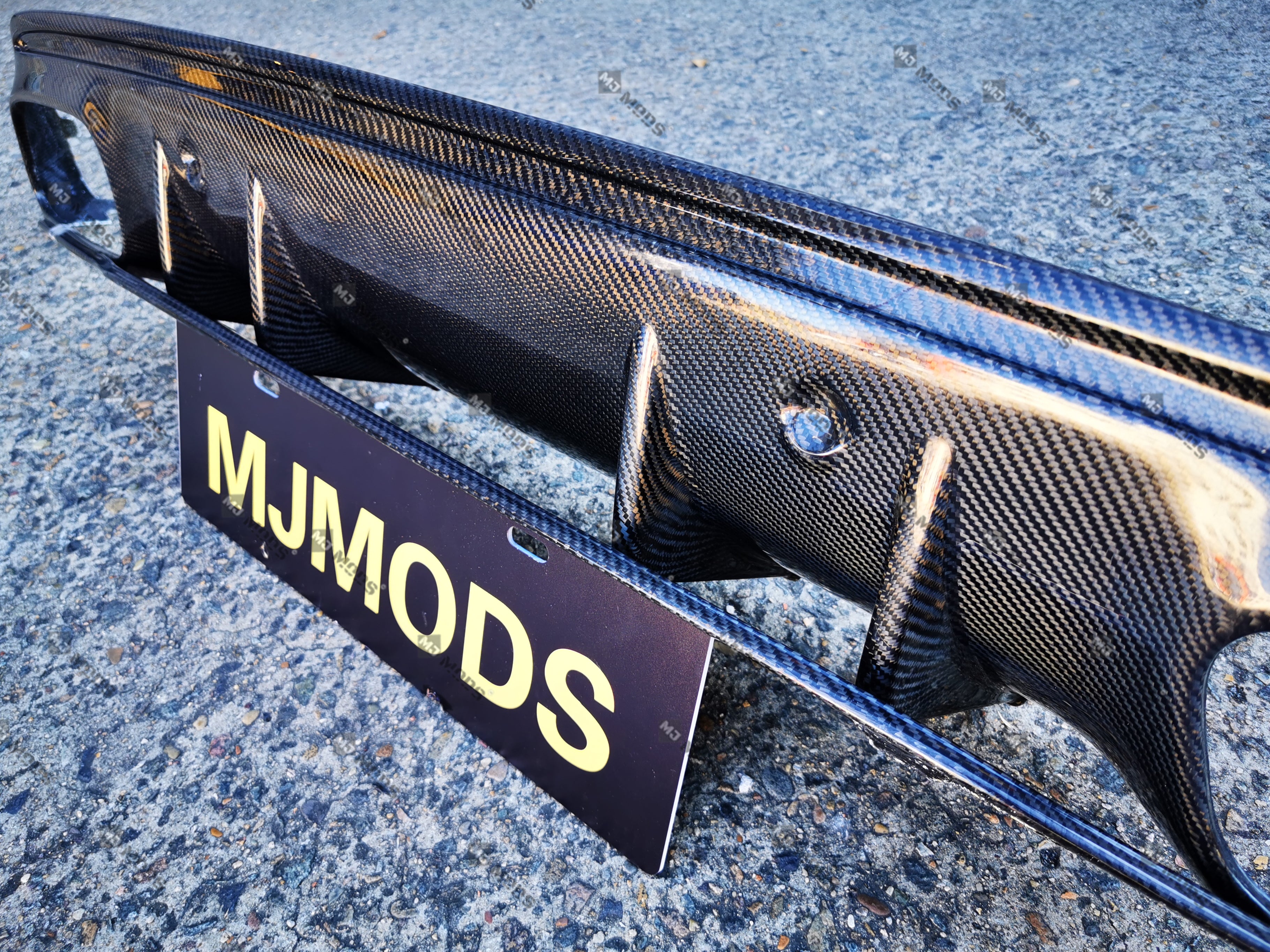 Carbon Fibre Rear Diffuser For MERCEDES BENZ【 W205/S205】【C200/220/250 ...
