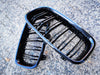 ABS Glossy Black Front Grille Fit For BMW【F30/F31 316/318/320/328/330/335/340】 (4285350445130)