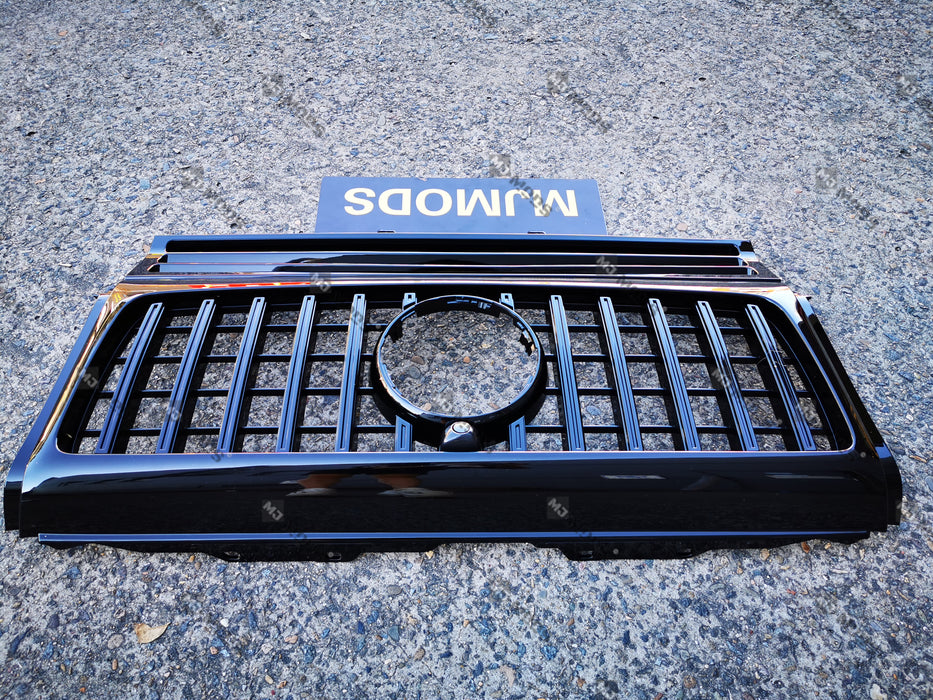 Front Grille Fit For Mercedes Benz【W463 G63 G55 G350 G400】【2011+】【GT BK】 (6586634895434)