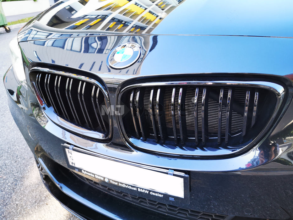 ABS Glossy Black Front Grille For BMW【F22/F23 M240/M235 230/228/225/220 F87/M2】 (4319274958922)
