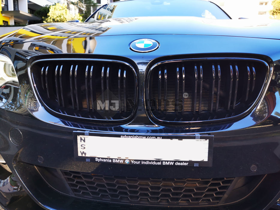 ABS Glossy Black Front Grille For BMW【F22/F23 M240/M235 230/228/225/220 F87/M2】 (4319274958922)