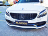 Carbon Fibre Front Bumper Lip for Mercedes-Benz 【W205 S205 C63 AMG S】2015+【4 Door-FD Type】 (4343653335114)