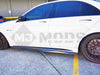 Carbon Fibre Side Skirt Fit For MERCEDES BENZ【W205/C205/A205/S205】【C43 AMG C63 AMG S】2015+ (4603287601226)