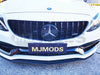 Front Grille Fit For Mercedes Benz【W205 S205 C205 A205 C63 AMG S】【2015+】【GT BK】 (4348059091018)