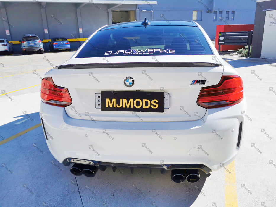 Carbon Fibre Rear Bumper Diffuser for BMW F87 M2/M2C 【Standard Edition & Competition Edition】【MP Type】 (4345161056330)