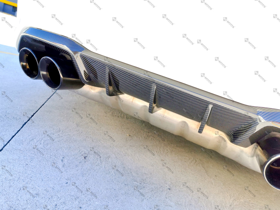 Carbon Fibre Rear Bumper Diffuser for BMW F87 M2/M2C 【Standard Edition & Competition Edition】【MP Type】 (4345161056330)
