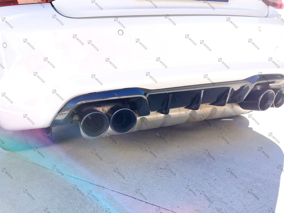 Carbon Fibre Rear Bumper Diffuser for BMW F87 M2/M2C 【Standard Edition & Competition Edition】【MP Type】 (4345161056330)