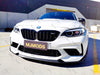 Carbon Fibre Front Bumper Lip for BMW F87 M2C【Competition Edition】【M2C-MP Style】 (4345193889866)