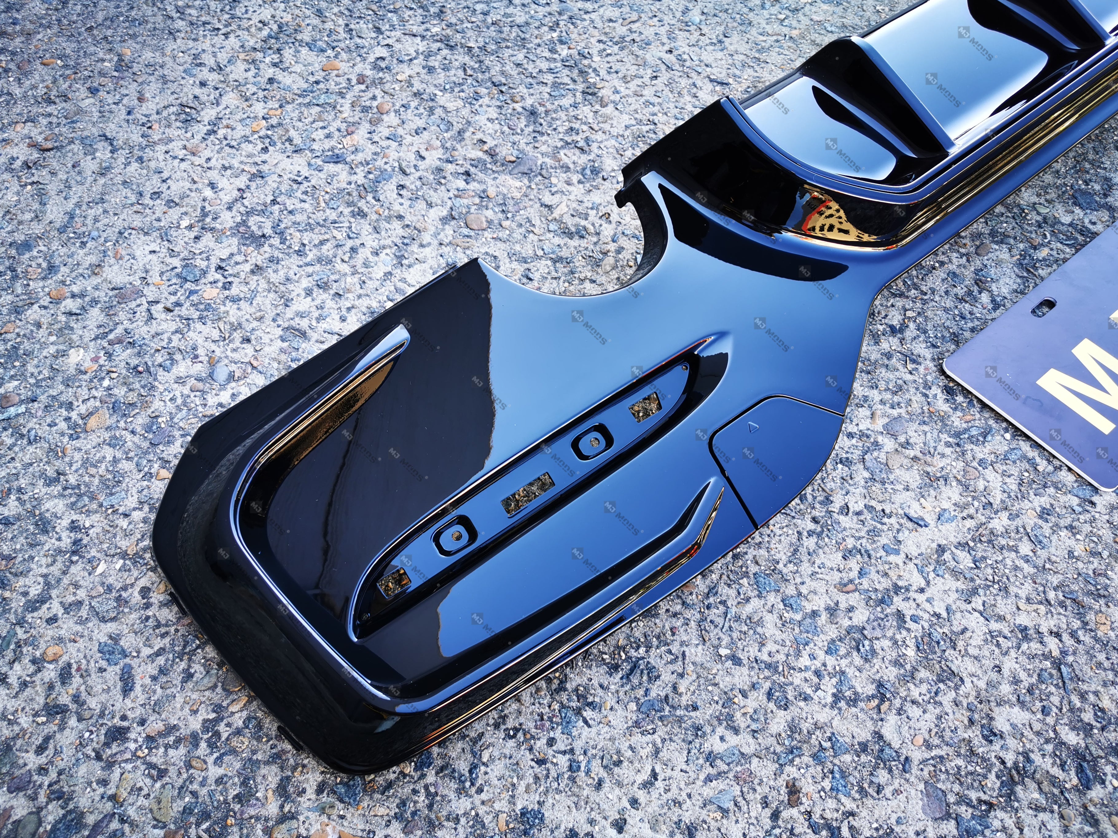 ABS Glossy Black Rear Bumper Diffuser for BMW 1 Series【F20 M140/M135 ...