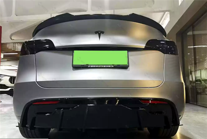 ABS Glossy Black Rear Boot Spoiler fit for 【Tesla Model Y】2022+ (7060899987530)