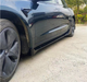 ABS GLOSSY BLACK SIDE SKIRT fit for 【Tesla Model 3】2019+ (7062972563530)