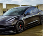 ABS GLOSSY BLACK SIDE SKIRT fit for 【Tesla Model 3】2019+ (7062972563530)