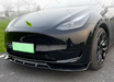 Copy of ABS GLOSSY BLACK FRONT BUMPER LIP fit for【Tesla Model Y】2022+ (7062972465226)