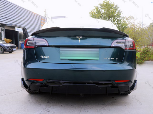 ABS Glossy Black Rear Boot Spoiler fit for 【Tesla Model 3】2019+ (7062973251658)