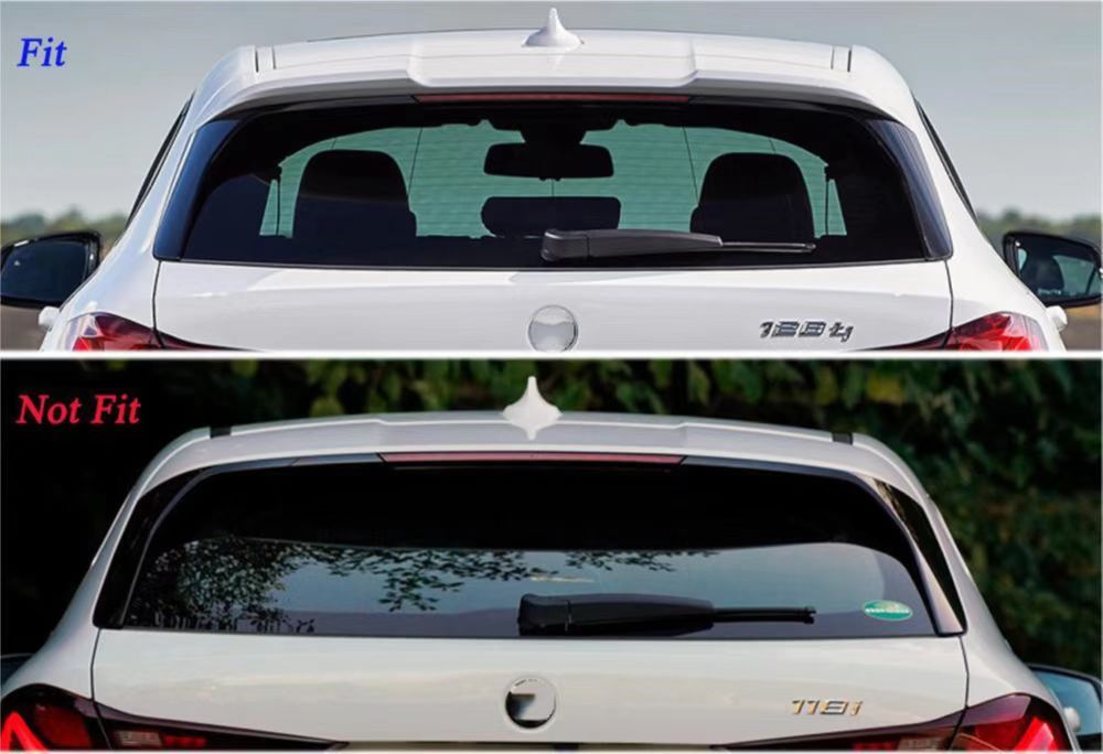 GLOSSY BLACK REAR WING SPOILER fit for BMW 1 Series【F40 128ti M Sport M135i】2019+【MP】