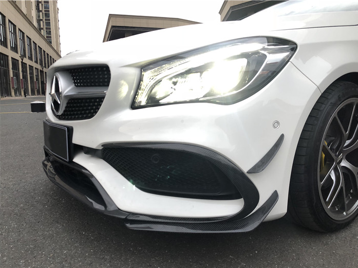 W117 C117 CLA AMG style Front Lip (CF) (3787520180298)