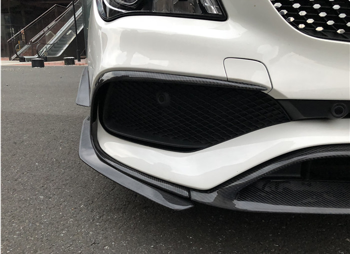 W117 C117 CLA AMG style Front Lip (CF) (3787520180298)